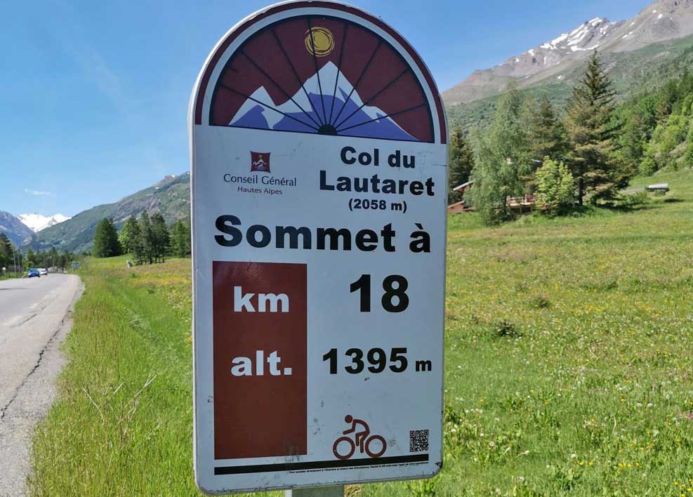 cycling Col du Galibier