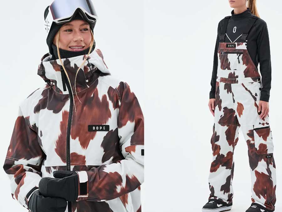 western style ski wear