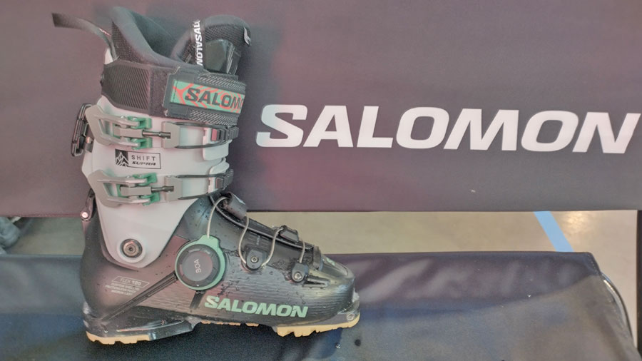 Salomon Shift Supra Boa boot touring ski review Style Altitude